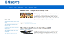 Desktop Screenshot of bnsofts.com